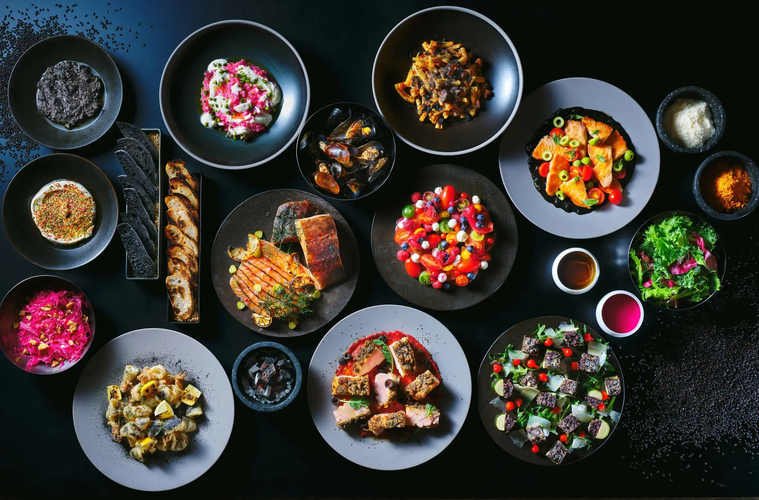 コンラッド大阪のThe Villainの料理メニュー一例