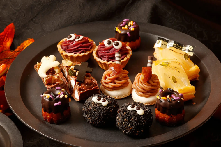 ポートダイニング リコリコの秋の味覚とハロウィーンフェアのメニュー例