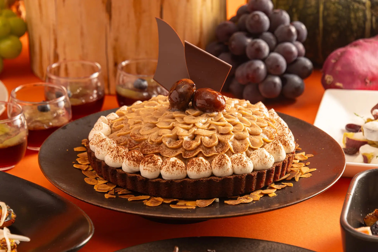 ホテル アゴーラ 大阪守口のオレンジに染まる秋の無限ループ スイーツランチディナービュッフェのメニュー例