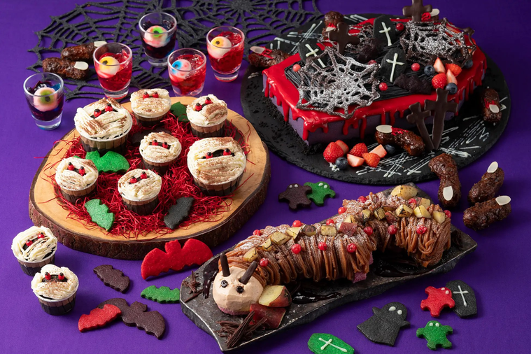 ホテル日航関西空港のハロウィンナイト The Brasserieのメニュー例