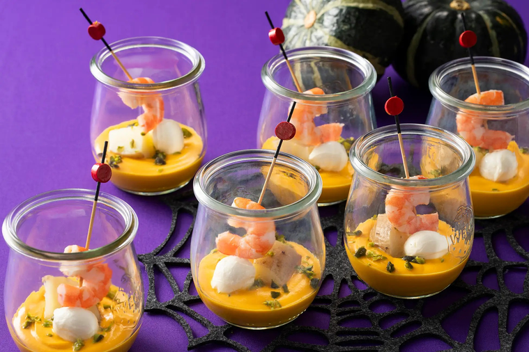 ホテル日航関西空港のハロウィンナイト The Brasserieのメニュー例