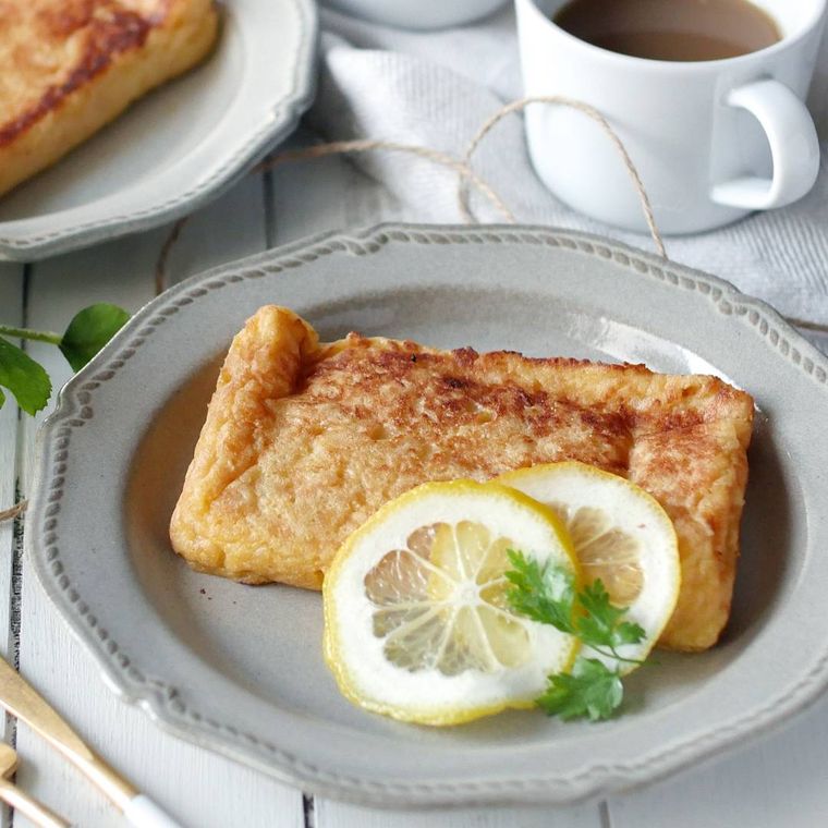 ウエハースをアレンジして作ったフレンチトースト