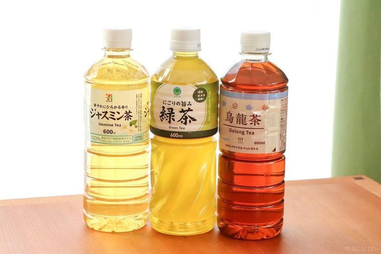 コンビニで売られているお茶各種