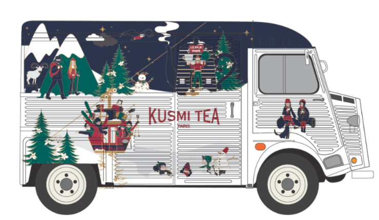 クスミティーのフードトラック