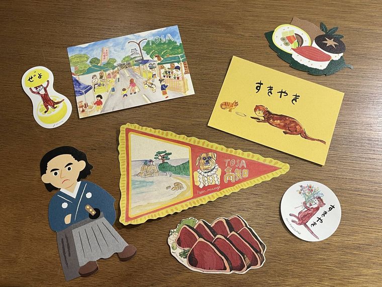 ペーパーメッセージ紙小物