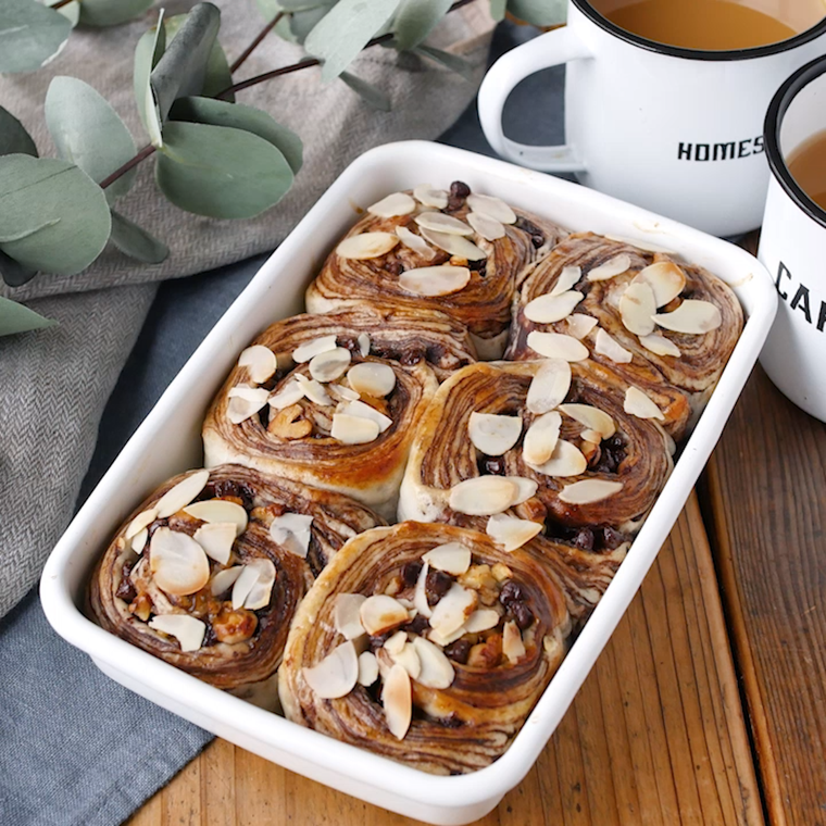 チョコロールちぎりパン