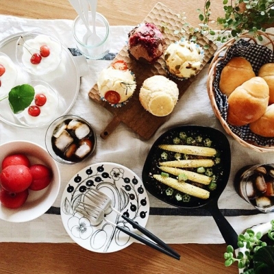 インスタで人気♪mimisuiteさんのセンスあふれる「おうちごはん」