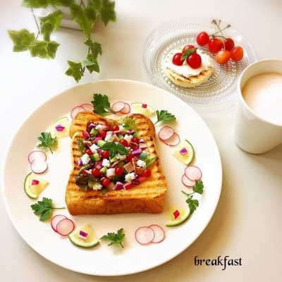 インスタで話題!「朝パン」の写真がおしゃれで美味しそう♡