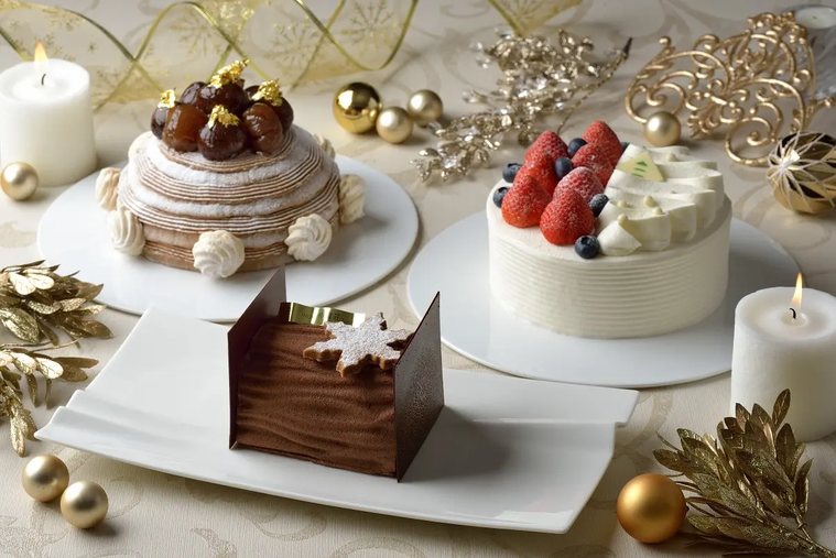 ホテル椿山荘東京の2024年クリスマスケーキイメージ