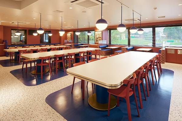 ニンテンドーミュージアムのカフェスペースイメージ