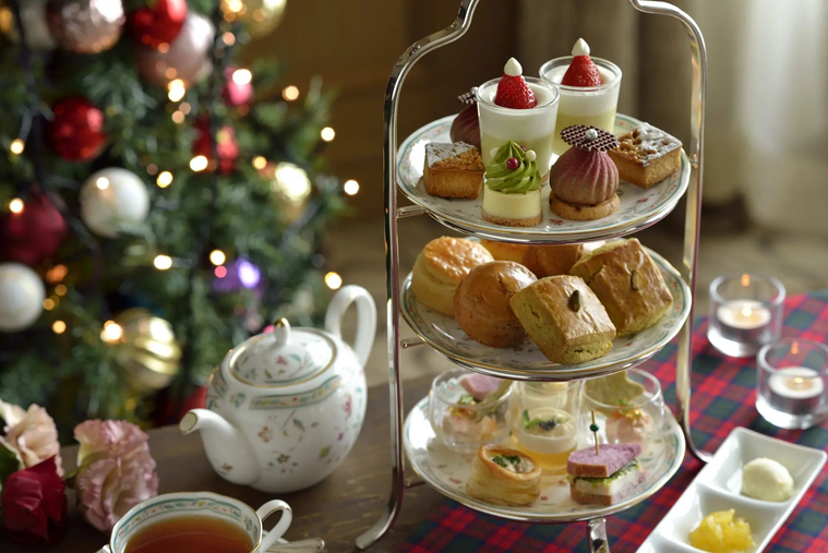 クリスマスホリデーアフタヌーンティーのイメージ