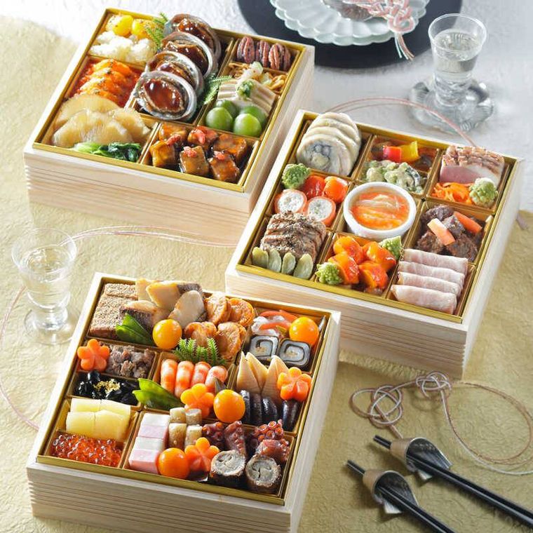 大丸・松坂屋特別企画 和・洋・中華風 三段4人用のイメージ