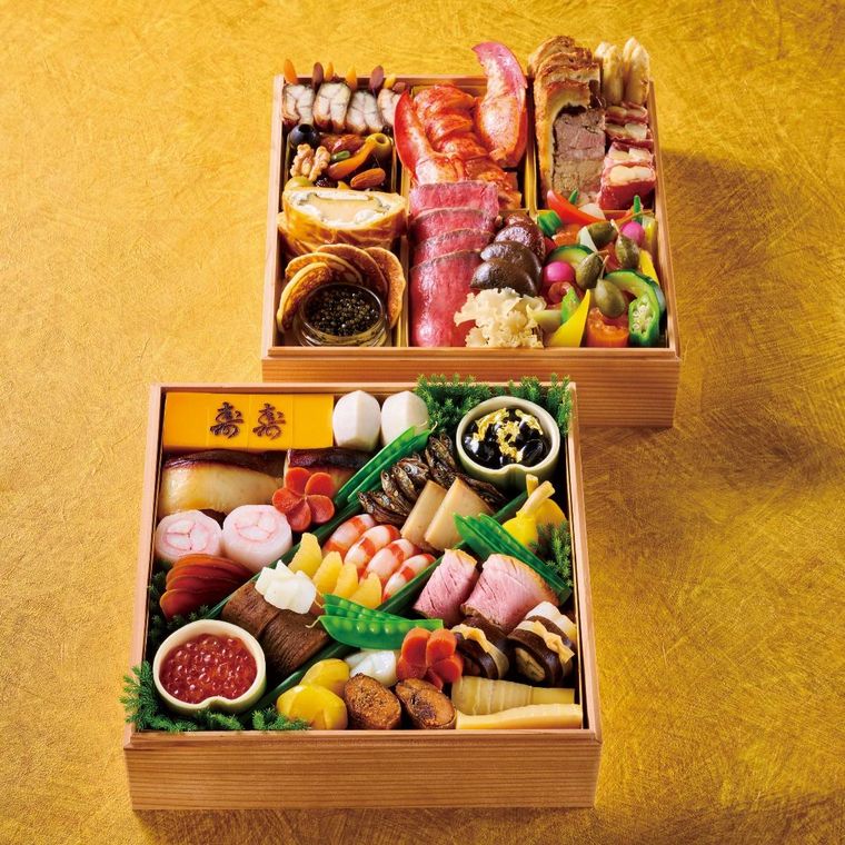 プレミアム二重おせち料理のイメージ