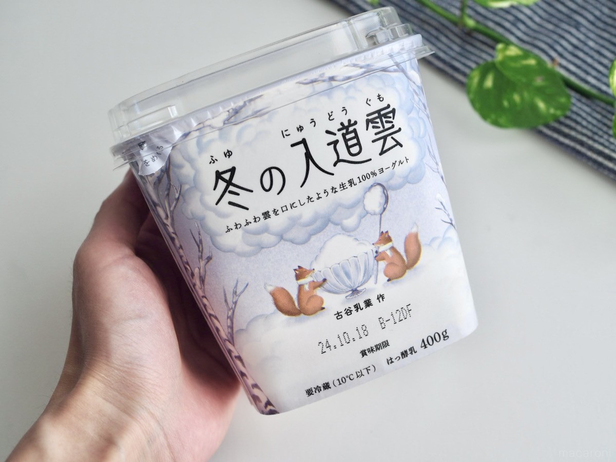 冬　ある日　ニュウヨーク 物語のあるヨーグルト 冬の入道雲｜古谷乳業株式会社