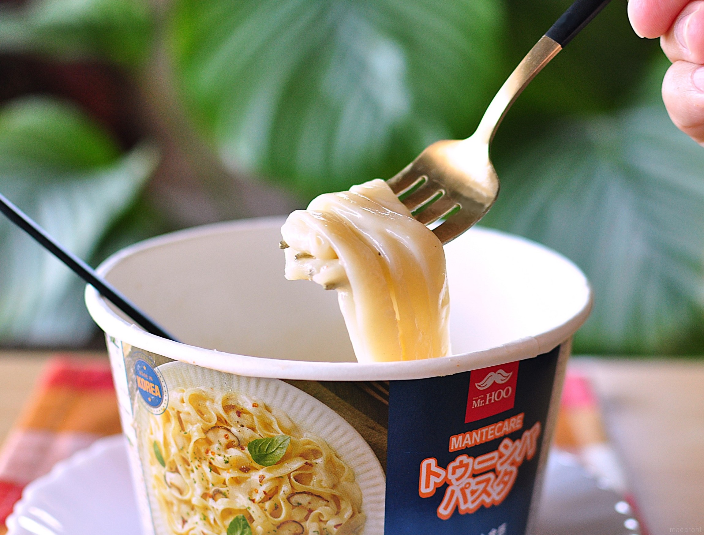 韓国で人気「トゥーンバパスタ」がレンジで作れる！通販で買える