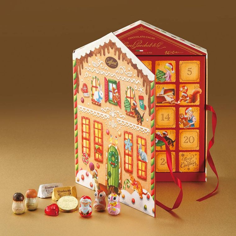 お菓子の家アドベントカレンダーのイメージ