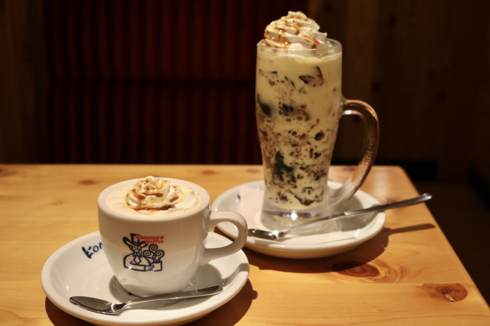 コメダ珈琲店×「東京ばな奈」のドリンク2種を飲み比べ！ジェリコと