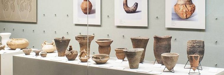 さがみの古代に生きた人びとの展示の写真