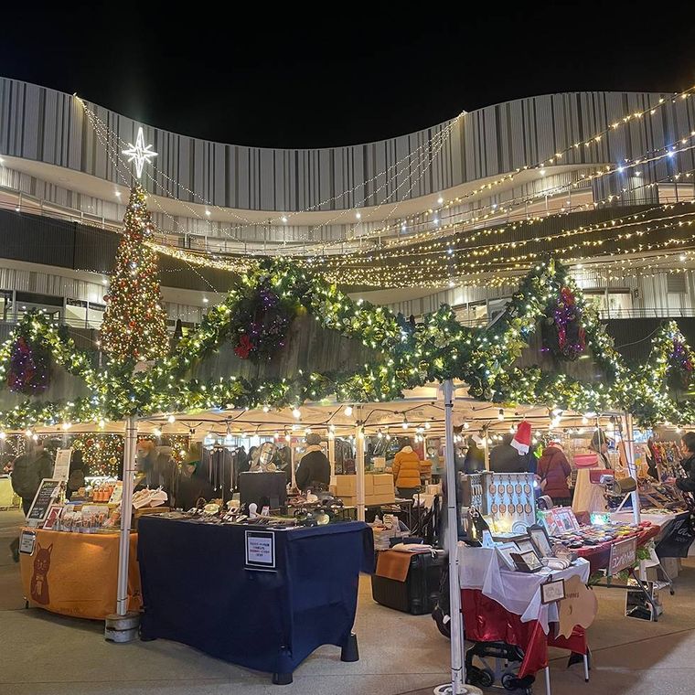 埼玉のコクーンシティで開催されるクリスマスマーケットの過去の様子