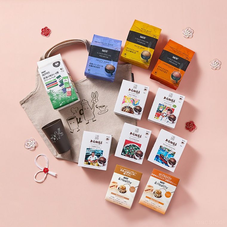 ワンドリップオリジナルマルシェバッグシンプルタンブラーセット福袋の中身