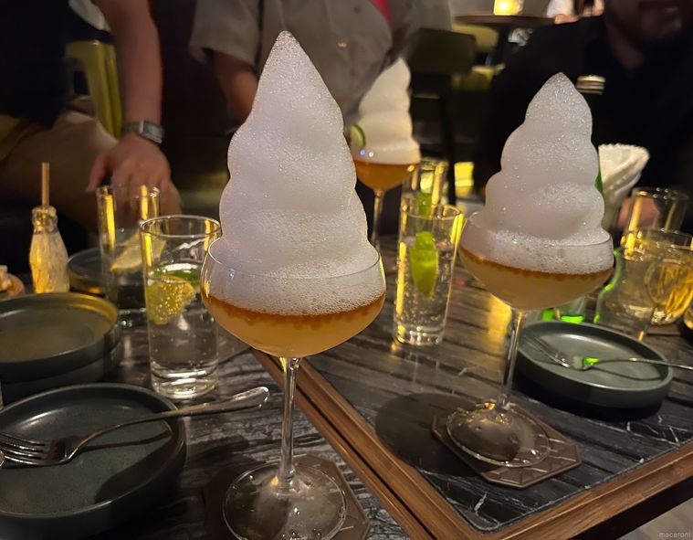 Quinaryのアールグレイキャビアマティーニ