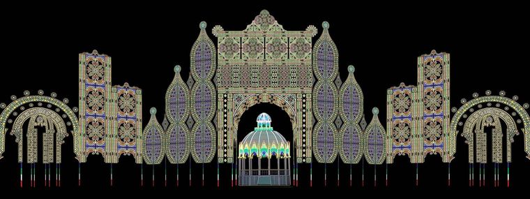 神戸で開催される神戸ルミナリエのイメージ画像