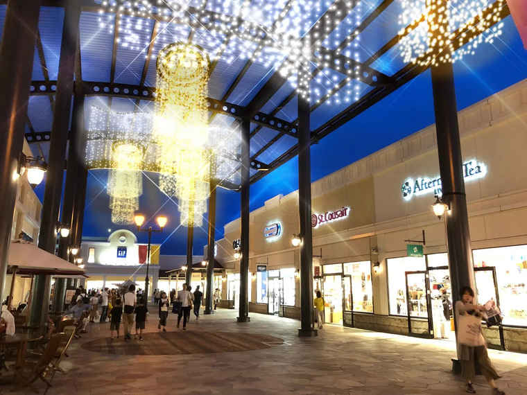 神戸三田プレミアム・アウトレット ウィンターイルミネーションのイメージ画像