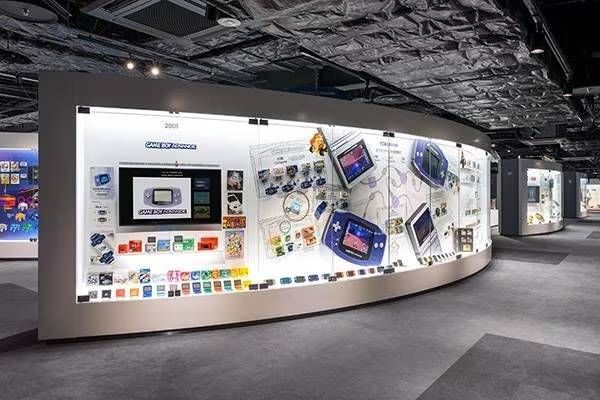 ニンテンドーミュージアムの展示スペースイメージ