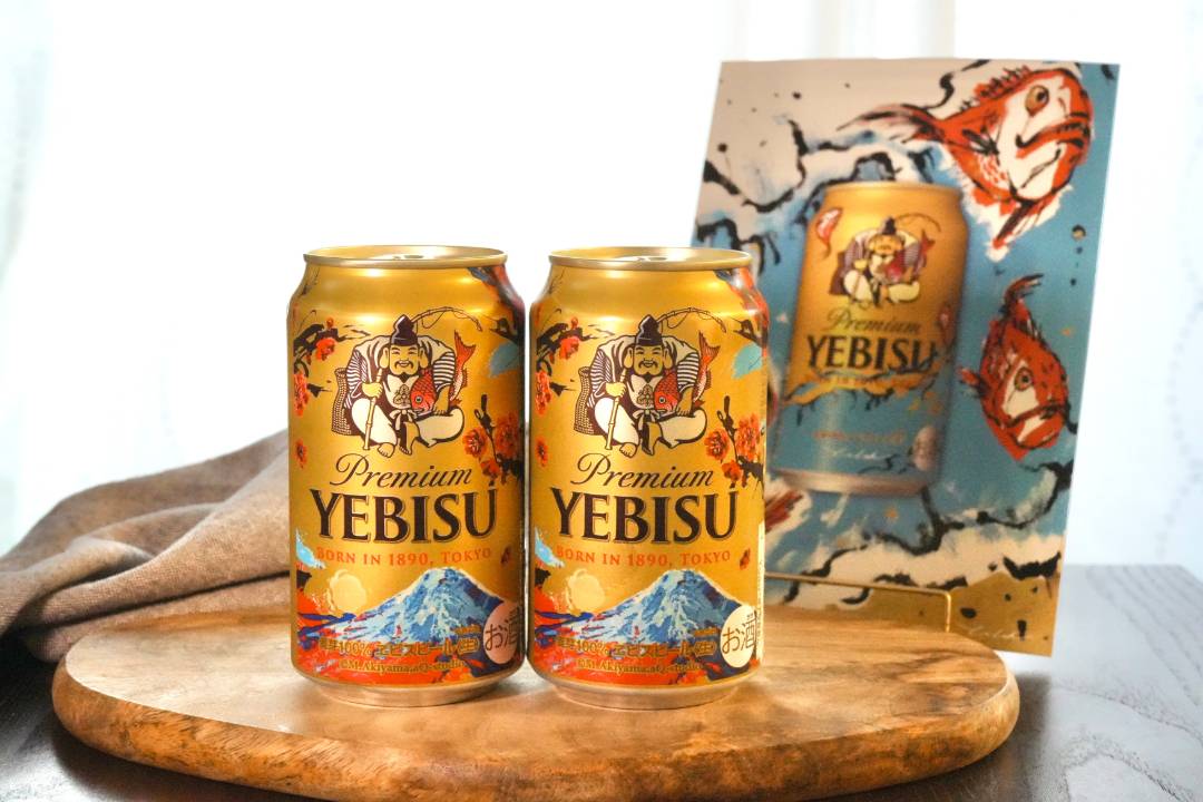 年末年始のビールはこれ！今年の「福ヱビス」は華やかなデザイン缶
