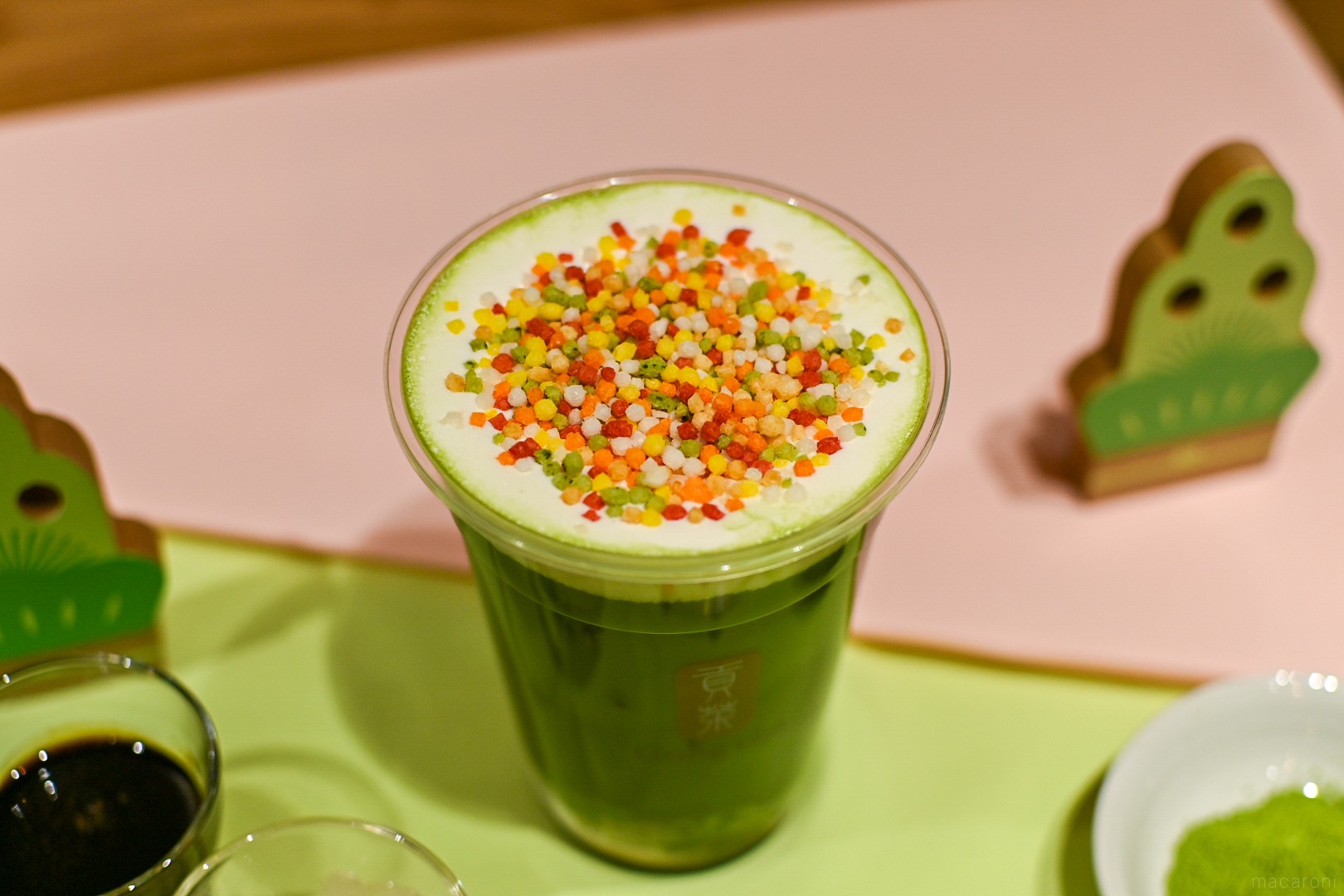 ゴンチャのお正月は黒糖抹茶×わらびもち！ “にゅるりん” な食感が