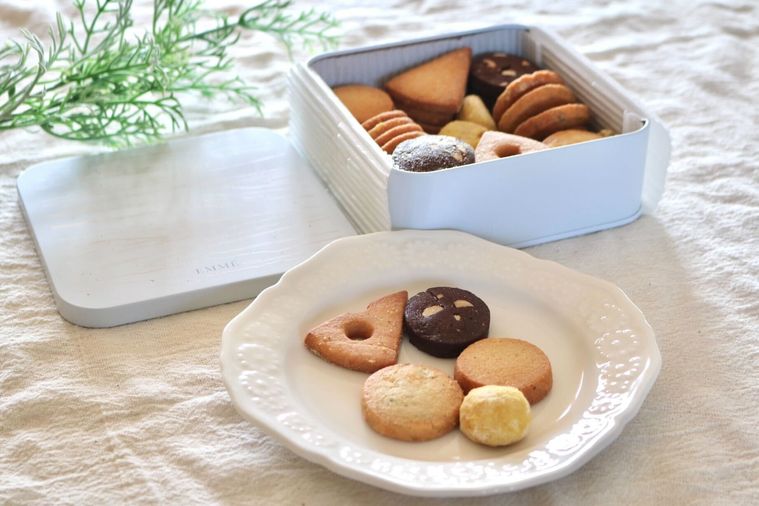 クッキー缶の中身のクッキー