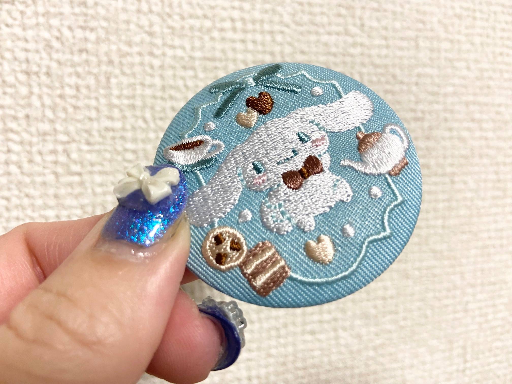 SNSで話題「サンリオキャラクターズ 刺繍缶バッジビスケット3 SNSで話題「サンリオキャラクターズ 刺繍缶バッジビスケット3