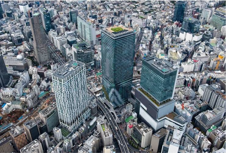 渋谷スクランブルスクエア 外観