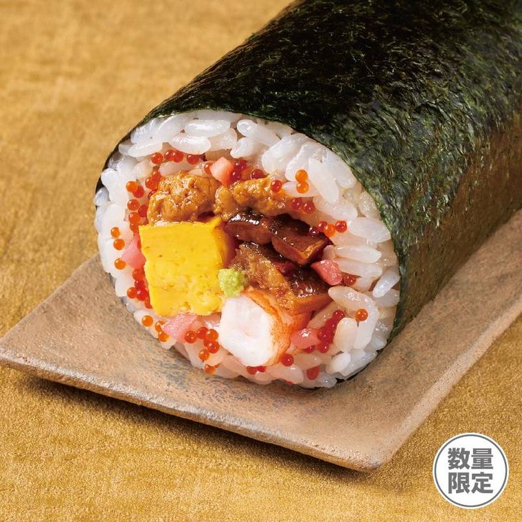 鮨なんば監修 あん肝と焼穴子の恵方巻