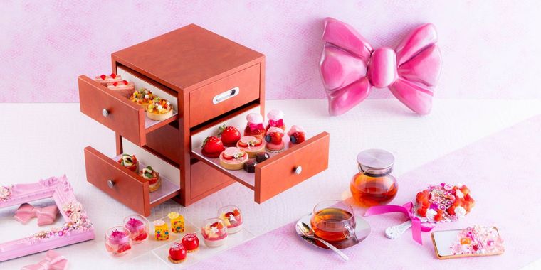 アフタヌーンティーセットStrawberry in Pinkの魅力