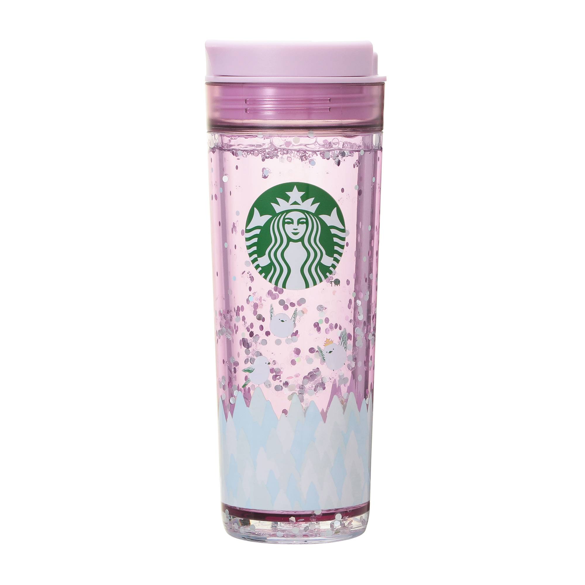 スタバ STANLEYグラデーションブルーピンク / 耐熱グラスマグ