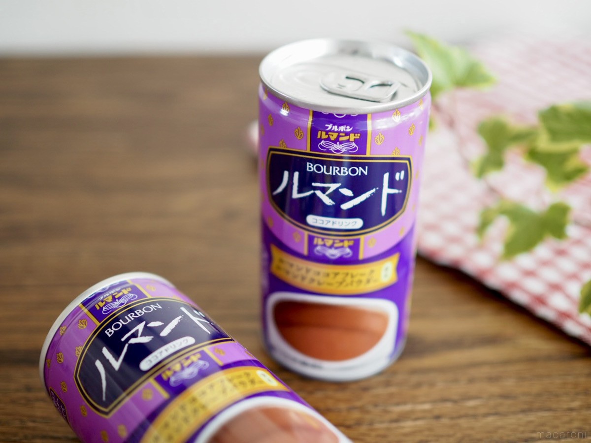 一部の自販機で見かけた「ルマンドココア」が全国発売！その味に「噛ん