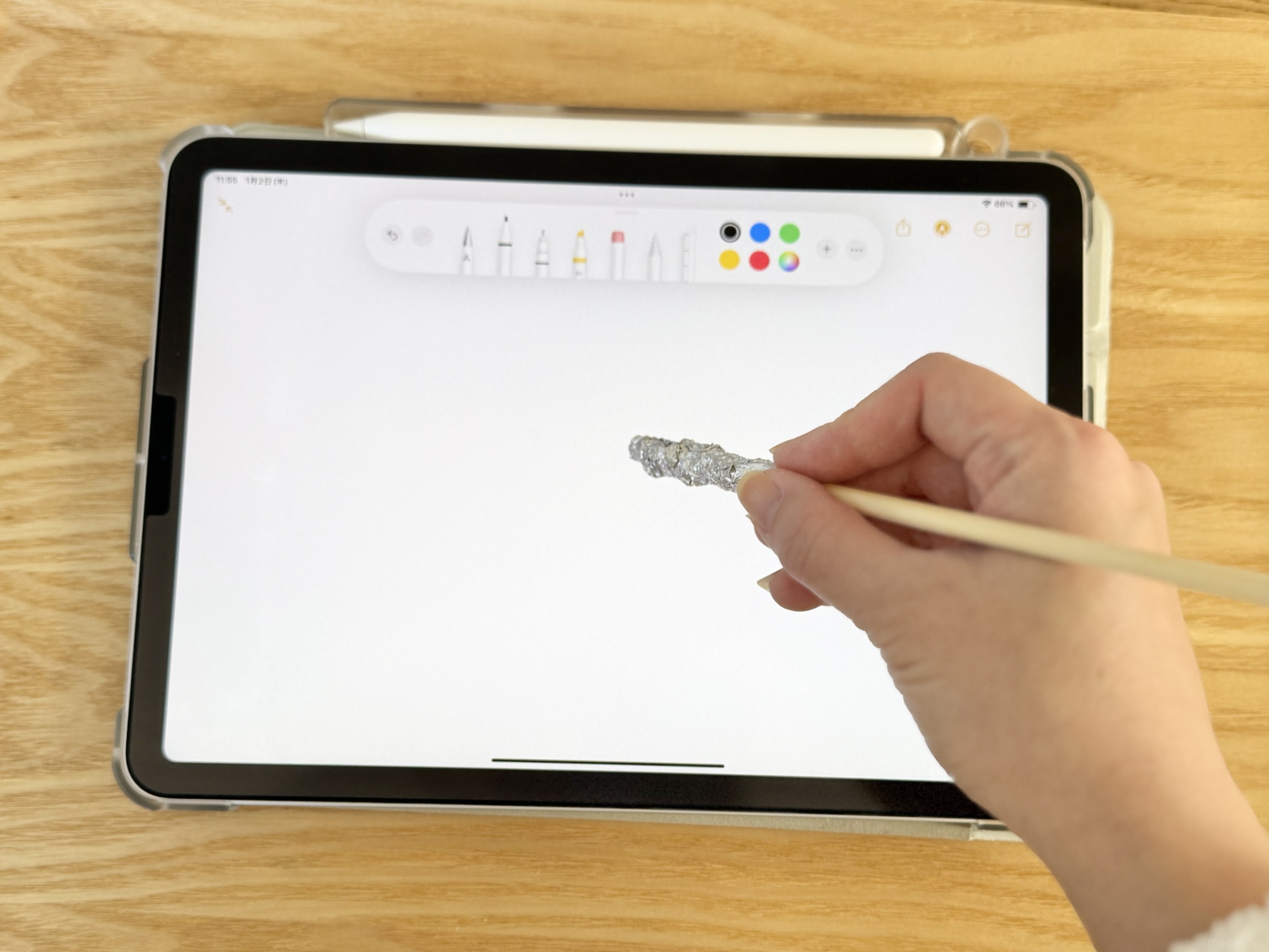 アルミホイルや消しゴムでタッチペンの代用ができるって本当？噂を検証