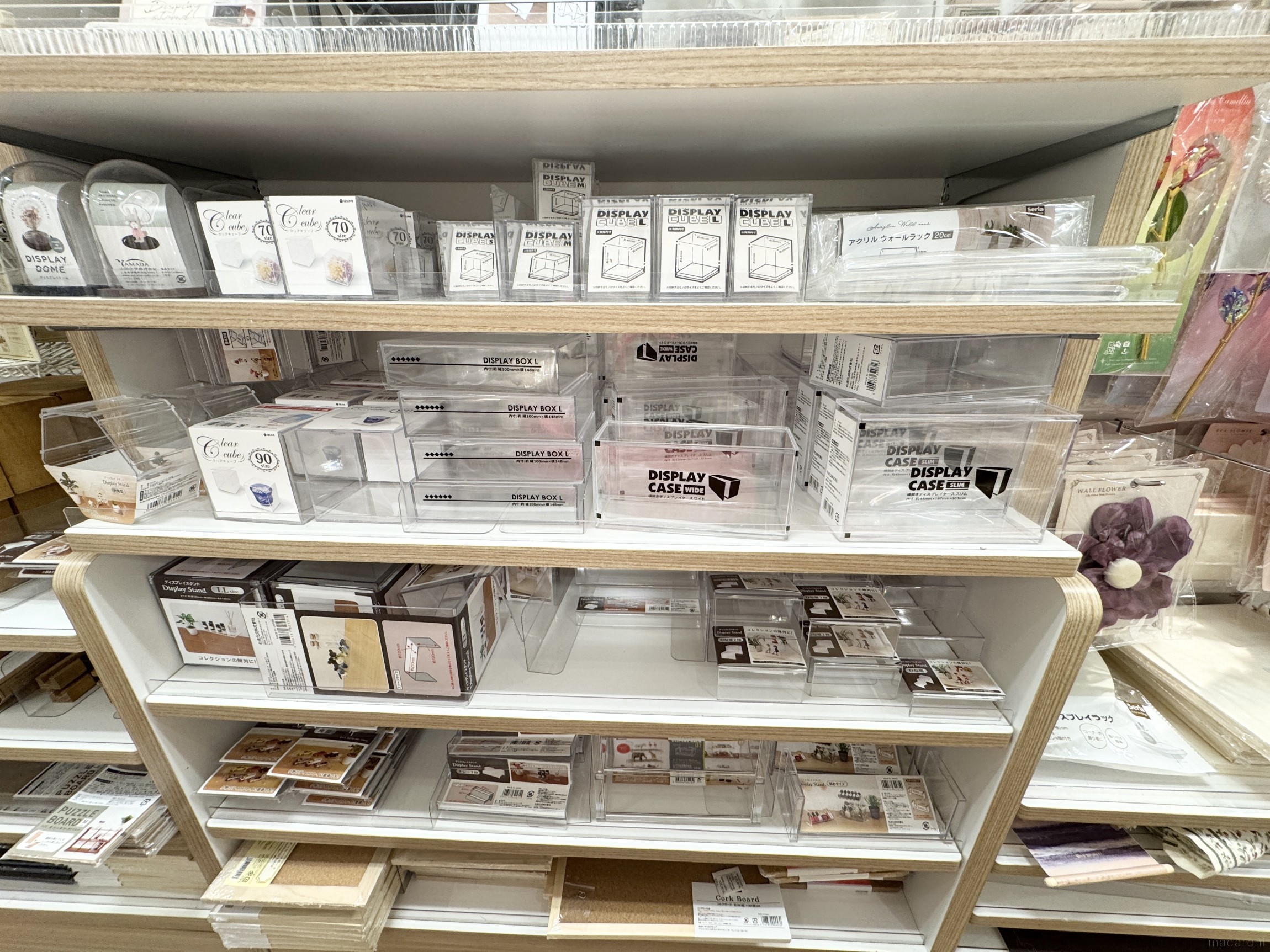 セリアで買える「フィギュアケース」10選。サイズ展開や形の種類は