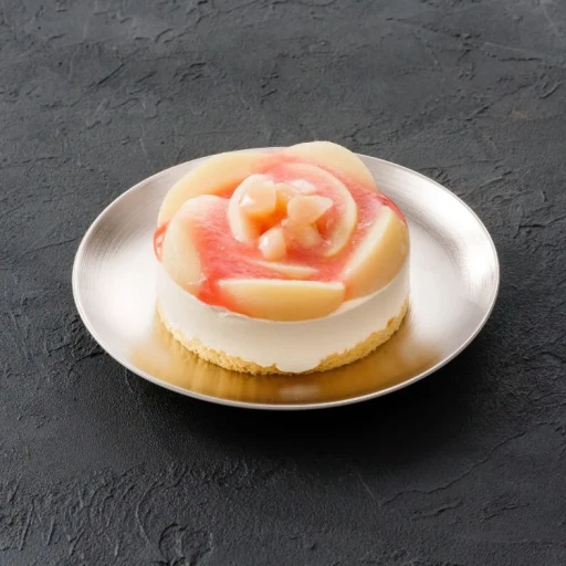 ホワイトピーチレアチーズ 1個290gのイメージ