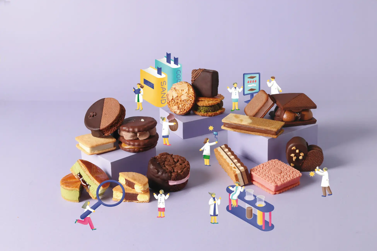 Dreamin CHOCOLATEPIAドリーミンチョコレートピアのチョコサンドの研究所イメージ