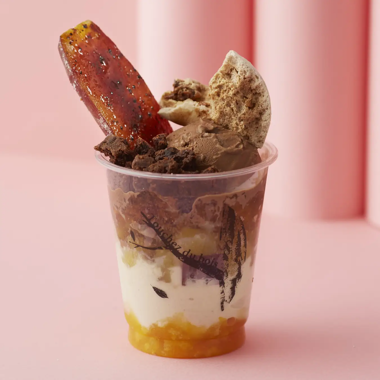 焼き芋ブリュレパフェのイメージ