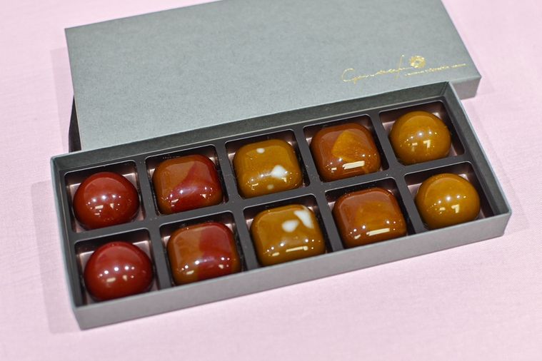 ボンボンショコラのアップ