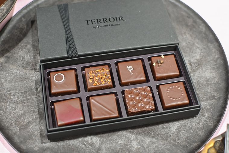 ボンボンショコラのアップ