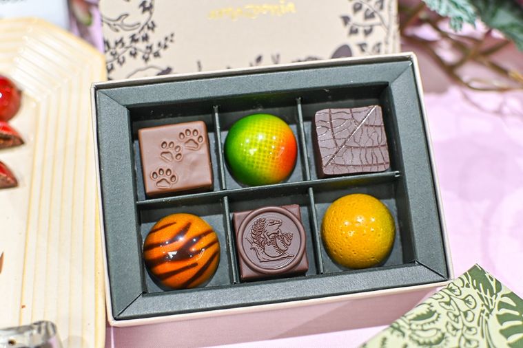 ボンボンショコラのアップ