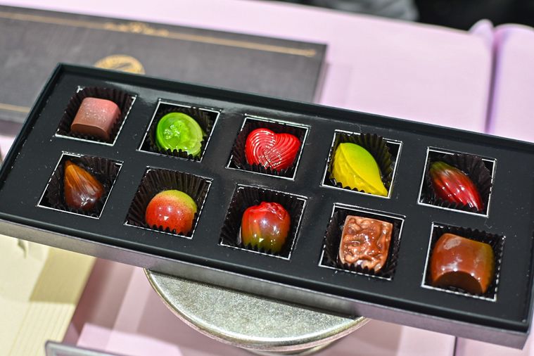 ボンボンショコラのアップ