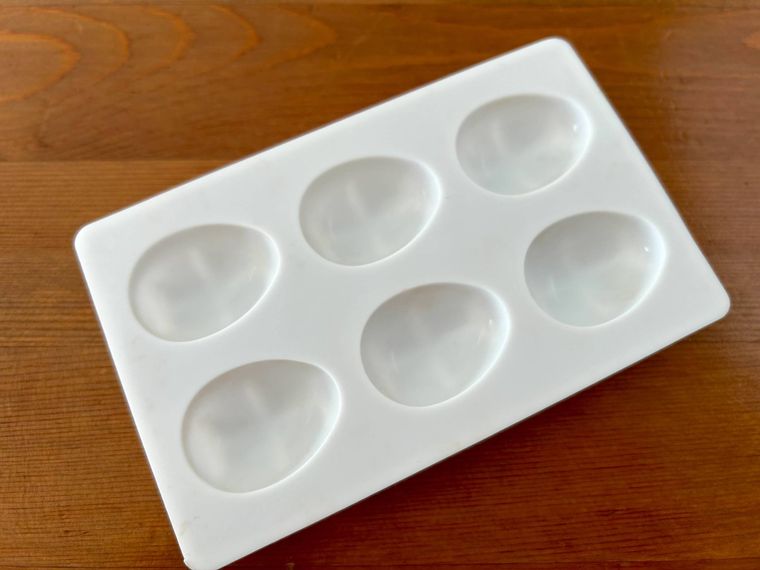 セリアのシリコーンチョコモールド