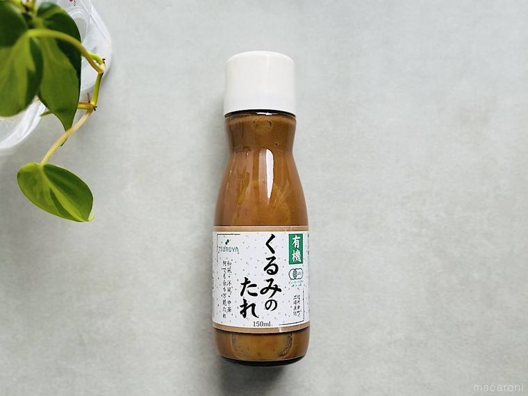 スーパーツルヤのくるみのたれのパッケージ正面