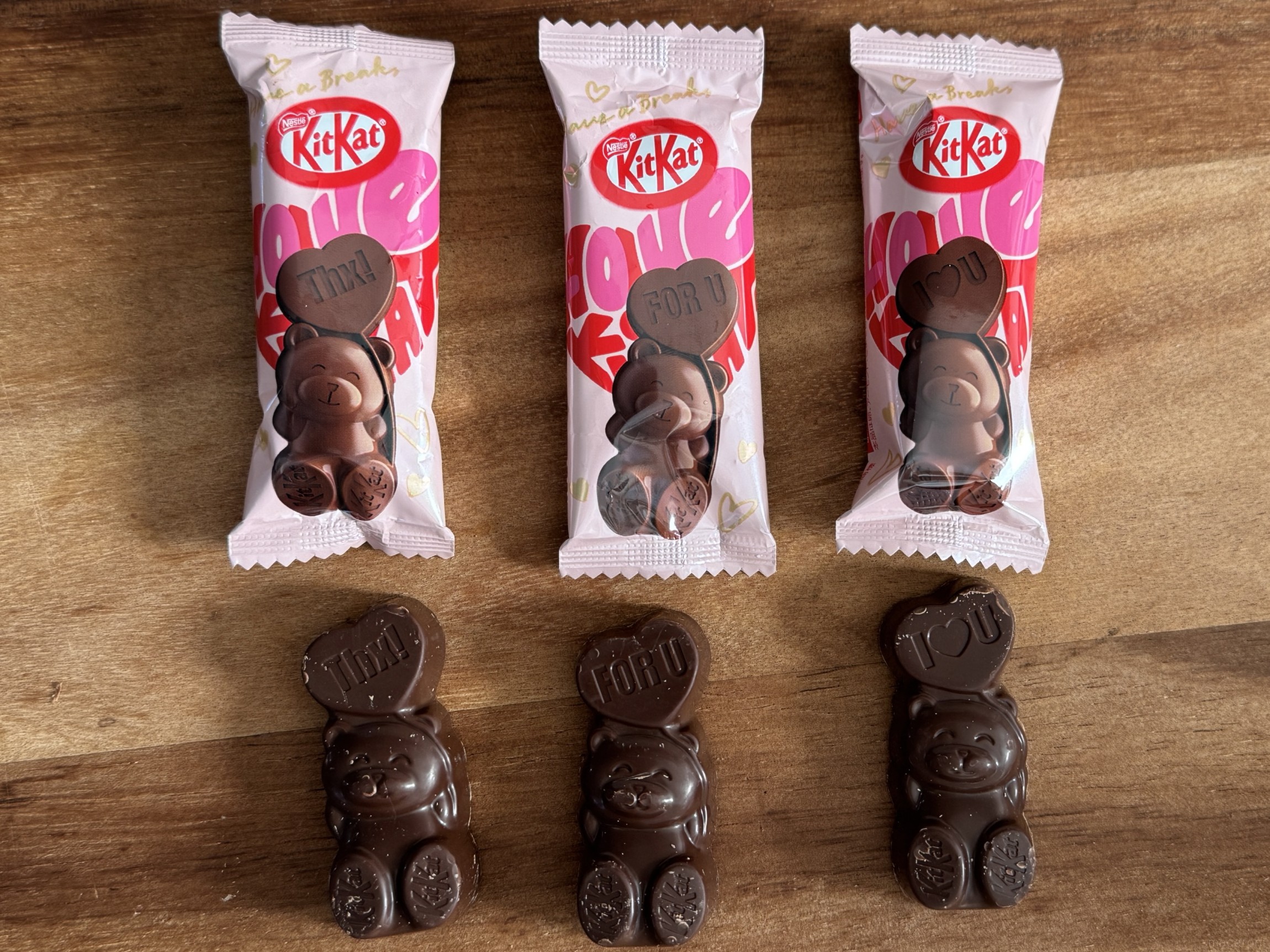 バレンタイン限定。キットカットの「ハートフルベアー」がかわいすぎる