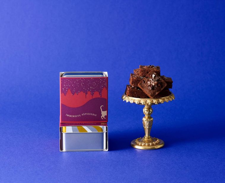 3. しろいし洋菓子店のミニクッキー缶ショコラガレット